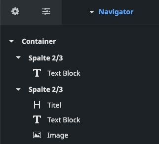 Avada Builder Navigator