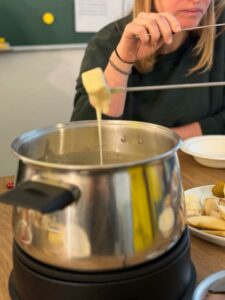 Foto von Fondueplausch im Agenza-Büro