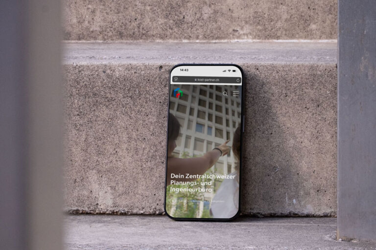 Website für Ingenieurfirma Kost + Partner AG aus Sursee