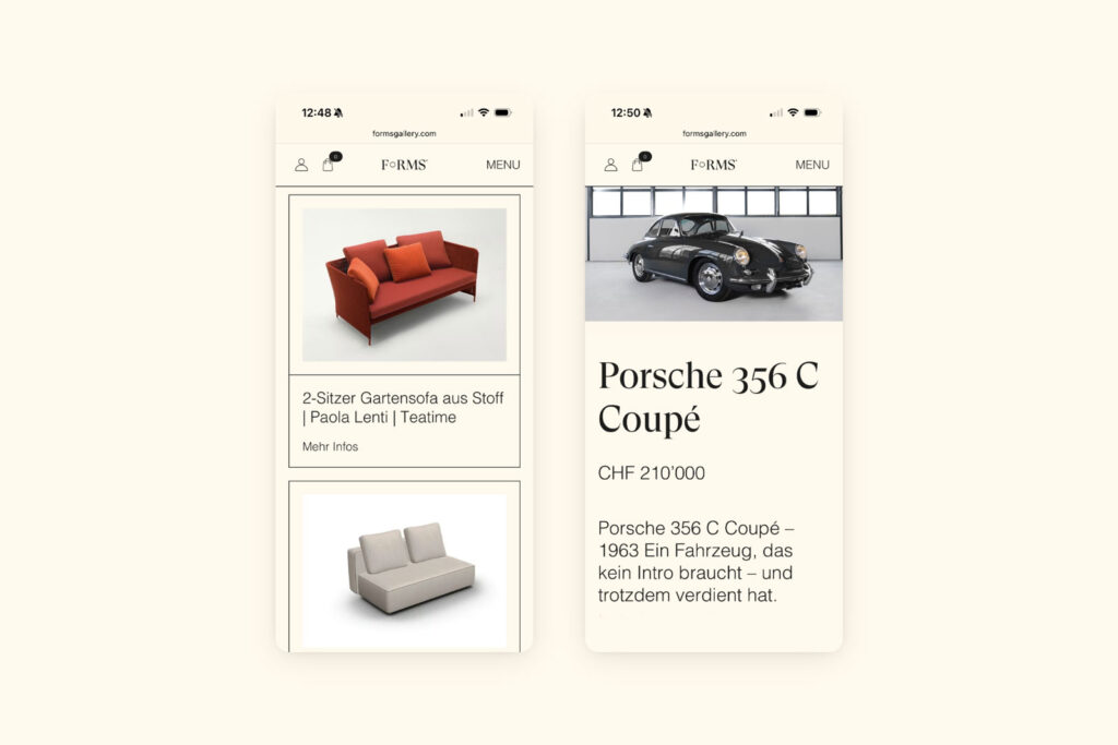 Screenshot von formsgallery.com