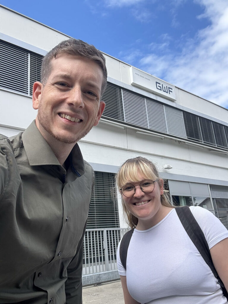 Behind the scenes beim GWF-Projekt