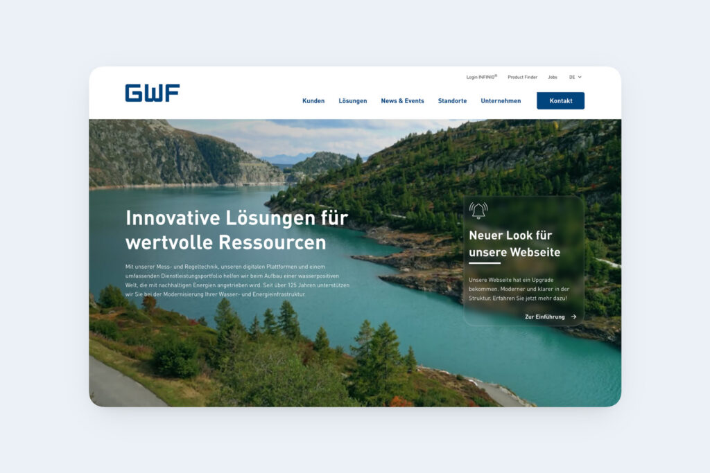 Website GWF Screenshot