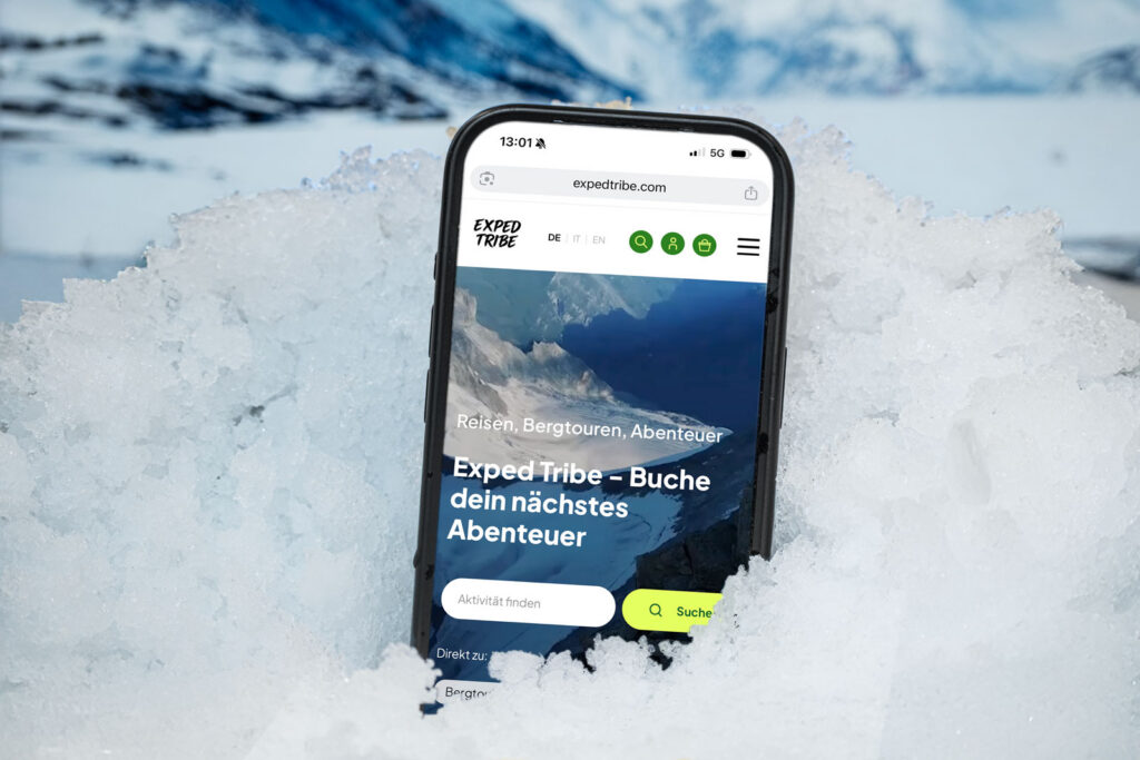 Expedtribe.com, Website von Agenza GmbH
